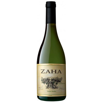 Вино Белое Сухое Zaha Chardonnay Tunuyan 2019 0,75 л фото