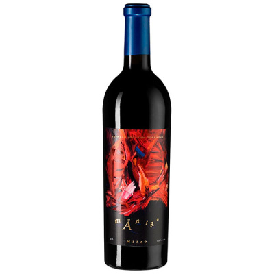 Вино Красное Сухое Mantra Merlot Kuban Krymsk 2020 0,75 л фото