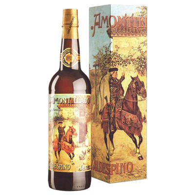 Херес Valdespino Amontillado Contrabandista in gift box 2019 0,75 л фото