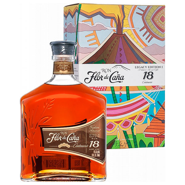Ром Flor de Cana Centenario 18 Years Old in gift box 0,75 л фото