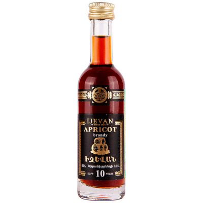 Бренди Ijevan Apricot 10 years 0,05 л фото