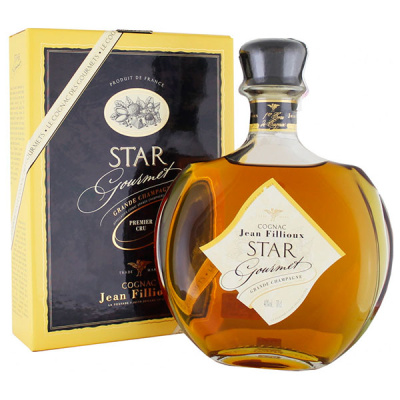 Коньяк Jean Fillioux Star Gourmet Grand Champagne in gift box 0,70 л фото