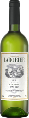 Вино Белое Сухое Ladorier Chardonnay 2021 0,75 л фото