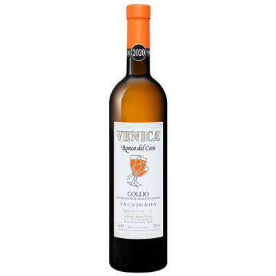 Вино Белое Сухое Venica & Venica Ronco del Cero Sauvignon Collio 2020 0,75 л фото