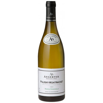 Вино Белое Сухое Aegerter Reserve Personnelle Puligny-Montrachet 2019 0,75 л фото