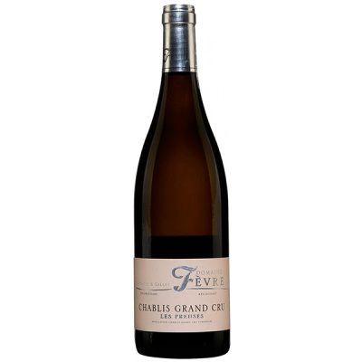 Вино Белое Сухое Domaine Nathalie & Gilles Fevre Chablis Grand Cru Les Preuses 2020 0,75 л фото