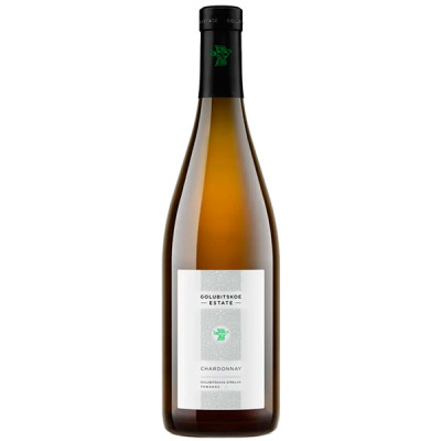 Вино Белое Сухое Golubitskoe Estate Chardonnay Golubitskaya Strelka 2023 0,75 л фото