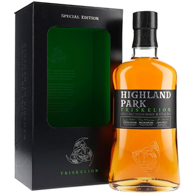 Виски Highland Park Triskelion Single Malt Orkney in gift box 0,70 л фото