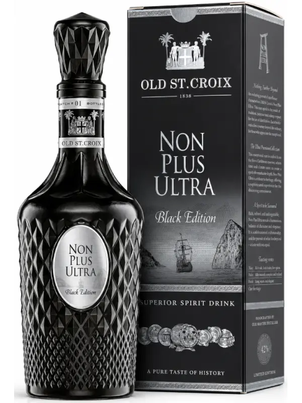 Ром Old St. Croix Non Plus Ultra Black Edition in gift box 0,7 л фото