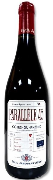 Вино Красное Сухое Paul Jaboulet Aine Parallele 45 Rouge Cotes du Rhone 2023 0,75 л фото