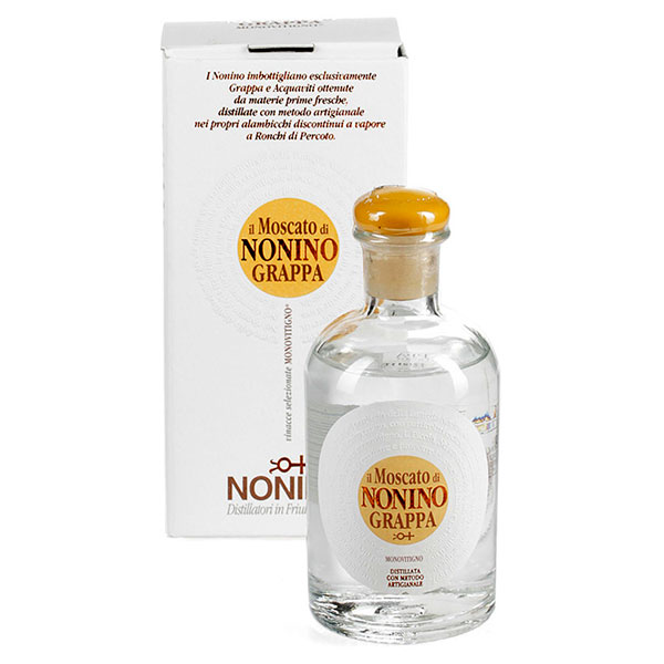 Граппа Nonino Il Moscato Monovitigno in gift box 0,70 л фото