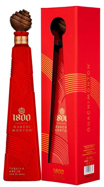 Текила Jose Cuervo 1800 Guachimonton Anejo in gift box 0,7 л фото