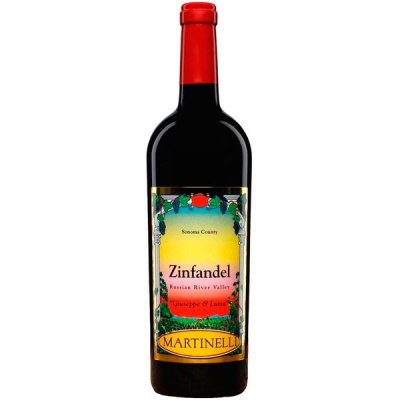 Вино Красное Сухое Martinelli Giuseppe & Luisa Zinfandel Russian River Valley 2022 0,75 л фото