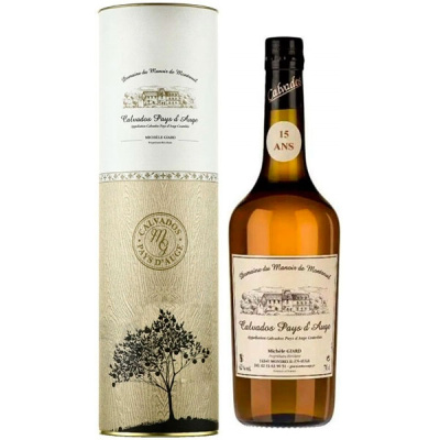 Кальвадос Domaine du Manoir de Montreuil 15 Ans Calvados Pays d'Auge in tube 0,7 л фото