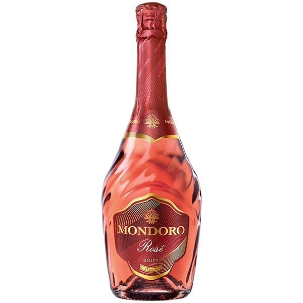 Вино игристое Розовое Полусладкое Mondoro Rose 0,75 л фото