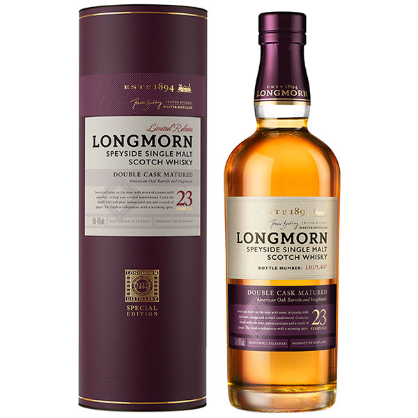 Виски Longmorn 23 Years Old Single Molt Speyside in gift box 0,7 л фото