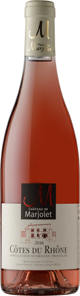 Вино Розовое Сухое Chateau de Marjolet Cotes du Rhone Rose 2024 0,75 л фото