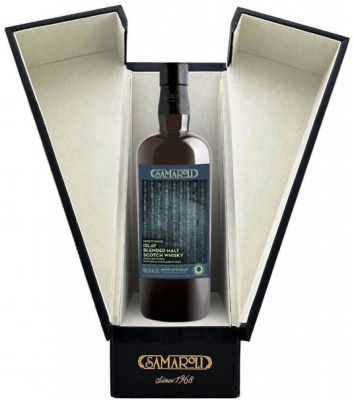 Виски Samaroli Ninetynine Blended Malt Islay in leather box 0,7 л фото