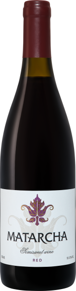 Вино Красное Полусладкое Matarcha Red Semisweet 0,75 л фото