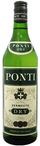 Вермут Белое Ponti Dry 1 л фото