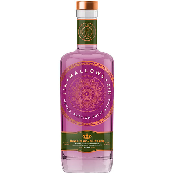 Джин Mallows Mango Passion Fruit & Lime 0,70 л фото