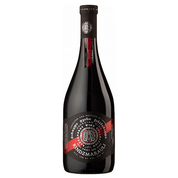 Вино Красное Полусладкое Georgian Wine House Alexandrov Wine Collection Kindzmarauli 2020 0,75 л фото