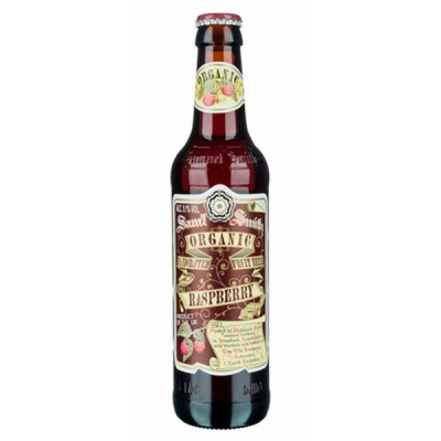 Пиво Сэмюэл Смит'с Органик Распберри темный пастер. фильтр. 5,1% 0,355 л фото