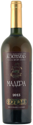 Вино креплёное Белое Koktebel Krymskij Parus Madera 2016 0,75 л фото
