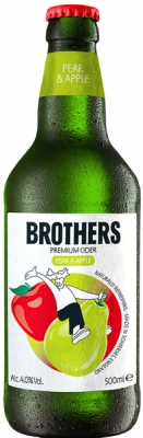 Сидр Brothers Pear & Apple 0,5 л фото