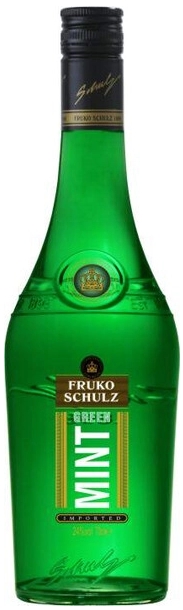 Ликер Fruko Schulz Green Mint 0,7 л фото