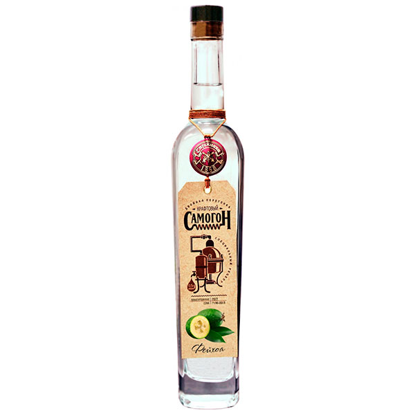 Самогон Strizament Craft Moonshine Feijoa 0,5 л фото