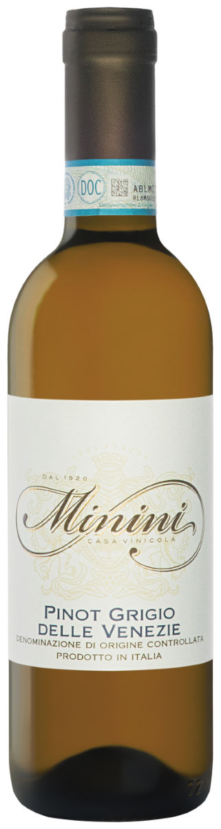 Вино Белое Сухое Minini Pinot Grigio 2025 0,375 л фото