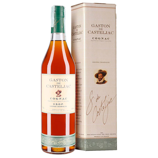 Коньяк Gaston de Casteljac VSOP Grande Champagne in gift box 0,7 л фото