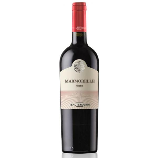 Вино Красное Полусухое Tenute Rubino Marmorelle Rosso Negroamaro Salento 2016 0,75 л фото