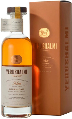 Виски Yerushalmi Birra Oak Single Malt in gift box 0,7 л фото