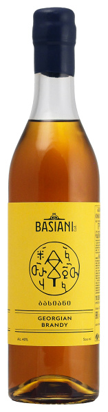 Бренди Bassiani Coll 3 YO 2019 0,5 л фото