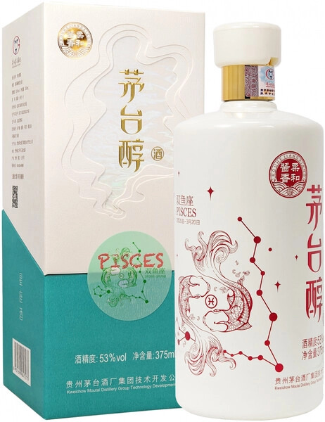 Байцзю Maotai Chun Zodiac Signs - Pisces in gift box 0,375 л фото