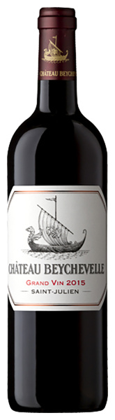 Вино Красное Сухое Chateau Beychevelle Grand Cru Classe Saint-Julien 2015 0,75 л фото