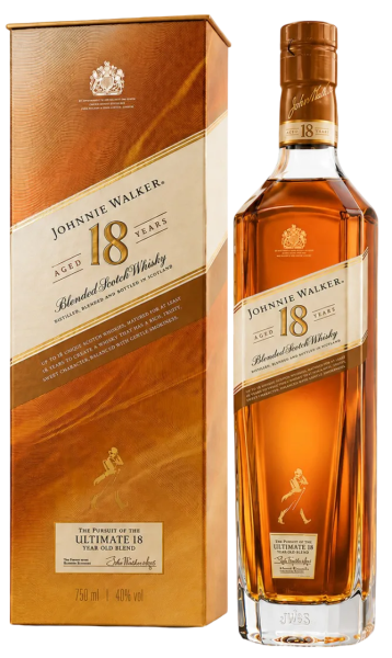 Виски Johnnie Walker 18 Years Old in gift box 0,75 л фото