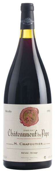 Вино Красное Сухое M. Chapoutier Barbe Rac Chateauneuf-Du-Pape 1993 1,5 л фото