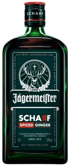 Ликер Jagermeister Scharf Spiced Ginger 0,7 л фото