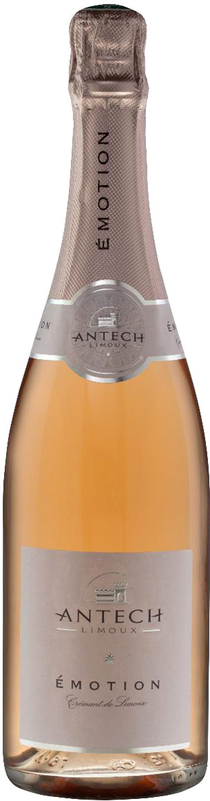 Вино игристое Розовое Брют Antech Emotion Rose Cremant de Limoux 2021 0,75 л фото