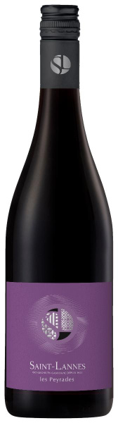 Вино Красное Сухое Domaine Saint-Lanne Le Peyrat Cotes de Gascogne 2021 0,75 л фото
