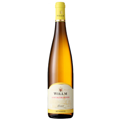 Вино Белое Полусладкое Willm Gewurztraminer Reserve Alsace 2019 0,75 л фото