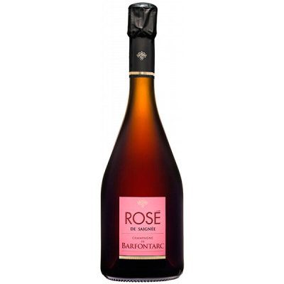 Вино игристое Розовое Брют de Barfontarc Rose de Saignee Champagne 0,75 л фото