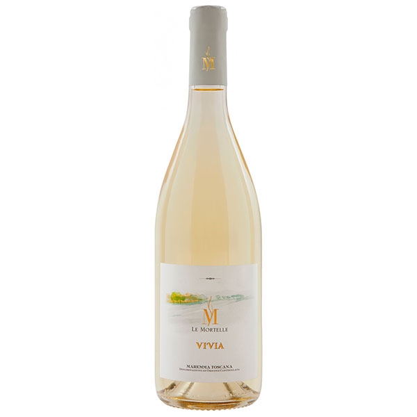 Вино Белое Сухое Le Mortelle Vivia Maremma Toscana 2021 0,75 л фото