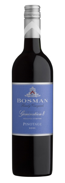 Вино Красное Сухое Bosman Generation 8 Pinotage 2022 0,75 л фото