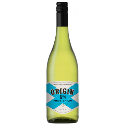 Вино Белое Сухое Origin № 4 Pinot Grigio Western Cape 2023 0,75 л фото