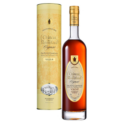 Коньяк Chateau de Montifaud VSOP Fine Petite Champagne in tube 0,70 л фото