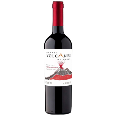 Вино Красное Сухое Volcanes Cabernet Sauvignon Valle Central DO 2022 0,75 л фото